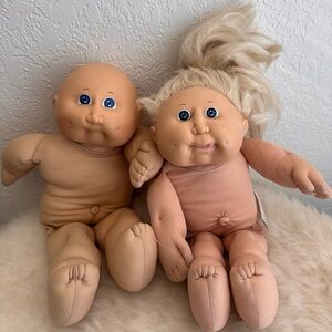 Two Cabbage Patch Kids Dolls